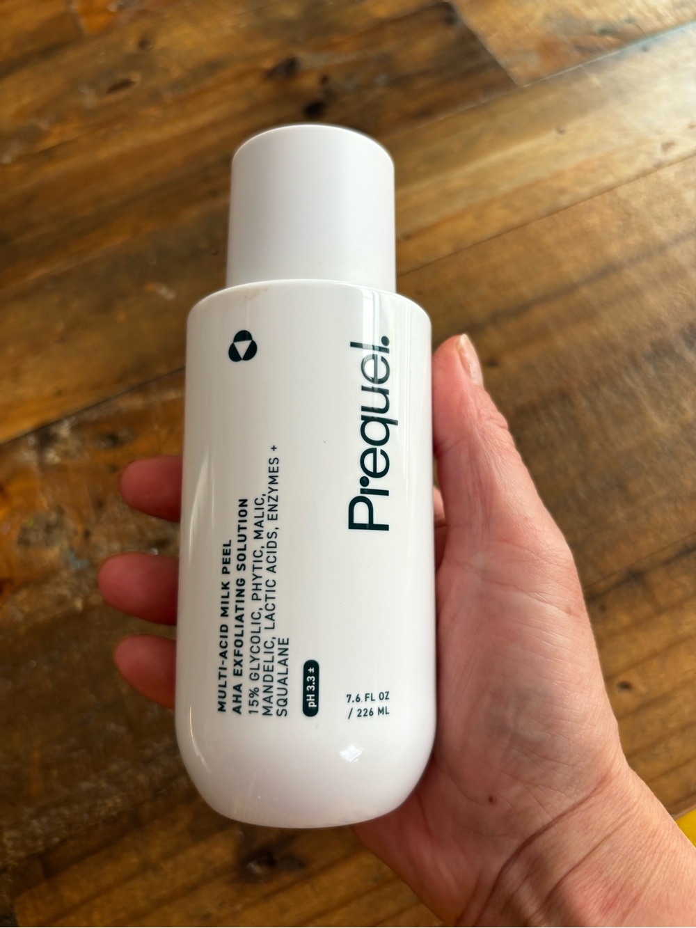 Prequel Multi-Acid Milk Peel 7.6 oz Used Once Nearly Full